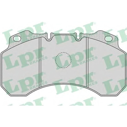 Photo Brake Pad Set, disc brake LPR 05P1165