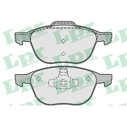 Photo Brake Pad Set, disc brake LPR 05P1190