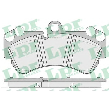 Photo Brake Pad Set, disc brake LPR 05P1226