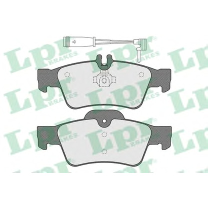 Photo Brake Pad Set, disc brake LPR 05P1232A