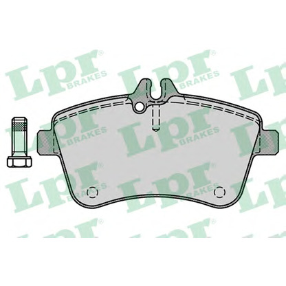 Photo Brake Pad Set, disc brake LPR 05P1243