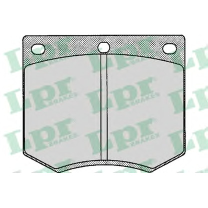 Photo Brake Pad Set, disc brake LPR 05P126