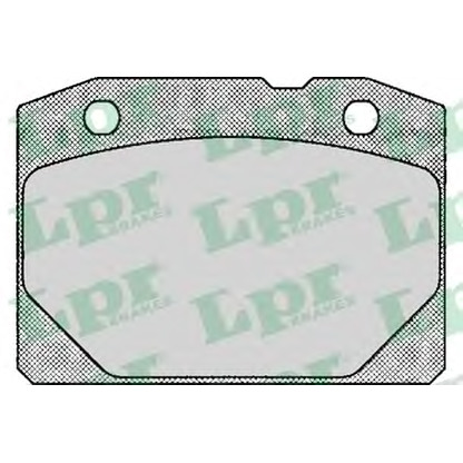 Photo Brake Pad Set, disc brake LPR 05P127
