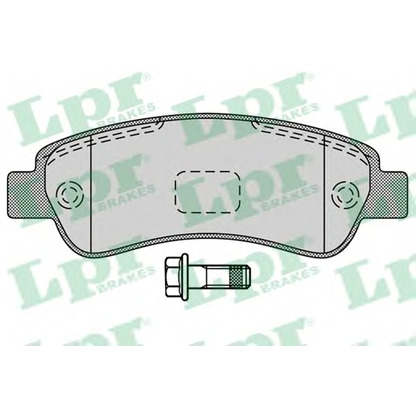 Photo Brake Pad Set, disc brake LPR 05P1289