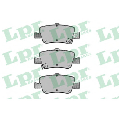 Photo Brake Pad Set, disc brake LPR 05P1315