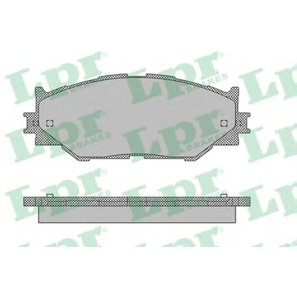 Photo Brake Pad Set, disc brake LPR 05P1412