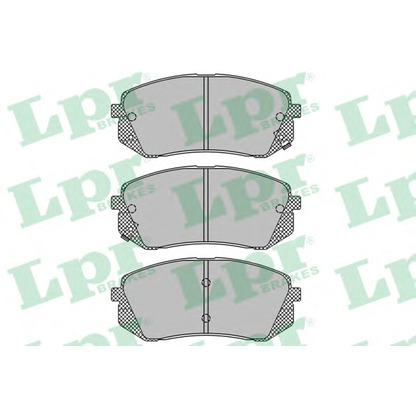 Photo Brake Pad Set, disc brake LPR 05P1415