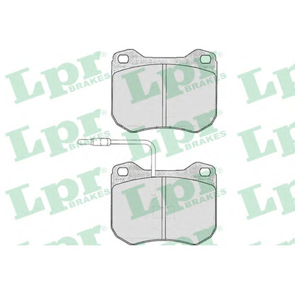 Photo Brake Pad Set, disc brake LPR 05P146