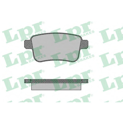 Photo Brake Pad Set, disc brake LPR 05P1487