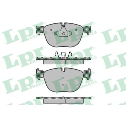 Photo Brake Pad Set, disc brake LPR 05P1496