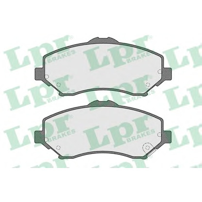 Photo Brake Pad Set, disc brake LPR 05P1549