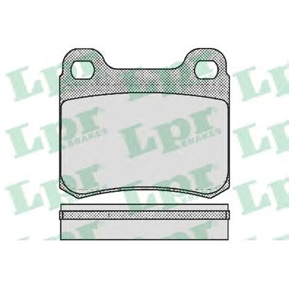 Photo Brake Pad Set, disc brake LPR 05P158