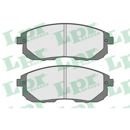 Photo Brake Pad Set, disc brake LPR 05P1605