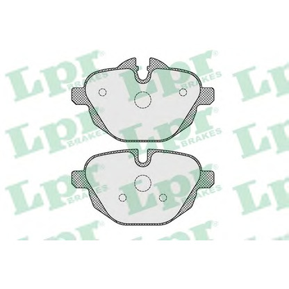 Photo Brake Pad Set, disc brake LPR 05P1618