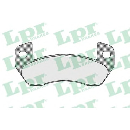 Photo Brake Pad Set, disc brake LPR 05P1640