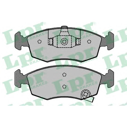 Photo Brake Pad Set, disc brake LPR 05P1722