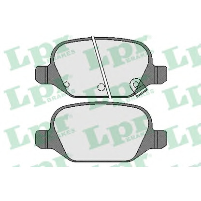 Photo Brake Pad Set, disc brake LPR 05P1724