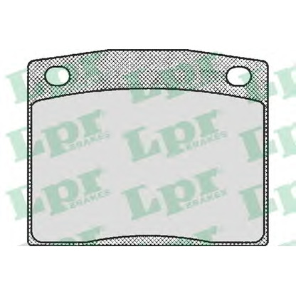 Photo Brake Pad Set, disc brake LPR 05P173