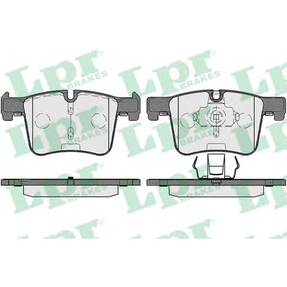 Photo Brake Pad Set, disc brake LPR 05P1732