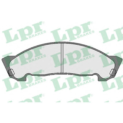 Photo Brake Pad Set, disc brake LPR 05P1750