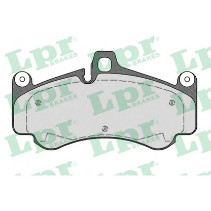 Photo Brake Pad Set, disc brake LPR 05P1765