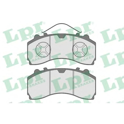 Photo Brake Pad Set, disc brake LPR 05P1777