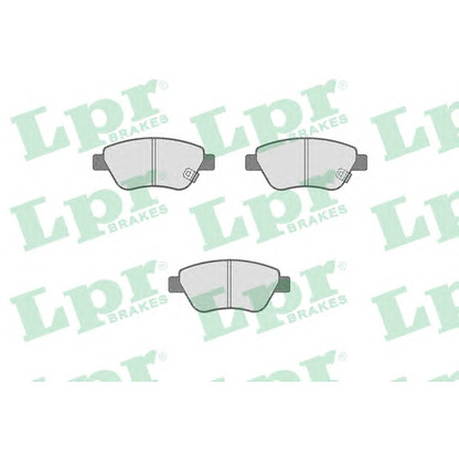 Photo Brake Pad Set, disc brake LPR 05P1815