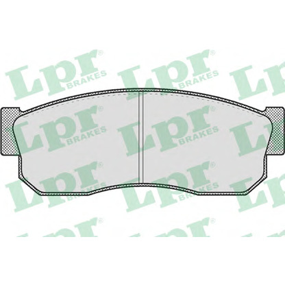 Photo Brake Pad Set, disc brake LPR 05P185