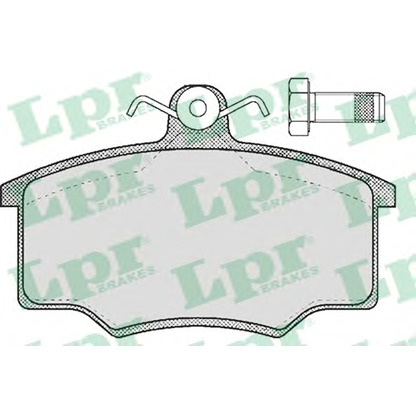 Photo Brake Pad Set, disc brake LPR 05P188