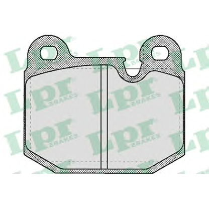 Photo Brake Pad Set, disc brake LPR 05P210