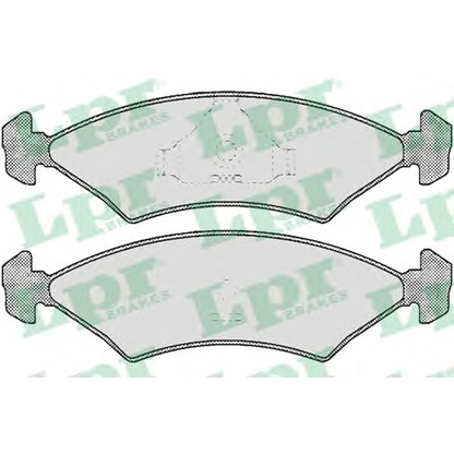 Photo Brake Pad Set, disc brake LPR 05P232