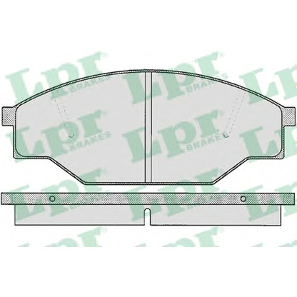 Foto Kit pastiglie freno, Freno a disco LPR 05P266