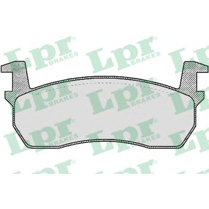 Photo Brake Pad Set, disc brake LPR 05P313