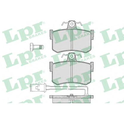 Foto Juego de pastillas de freno LPR 05P341