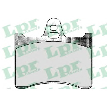 Photo Brake Pad Set, disc brake LPR 05P391