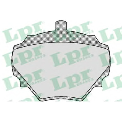 Photo Brake Pad Set, disc brake LPR 05P392