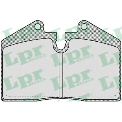 Photo Brake Pad Set, disc brake LPR 05P397