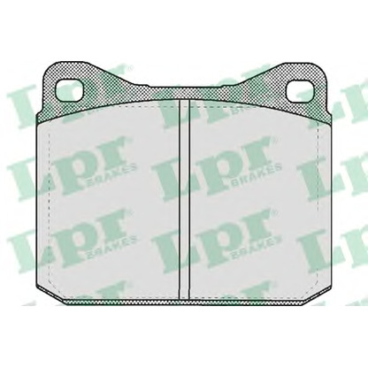 Photo Brake Pad Set, disc brake LPR 05P401