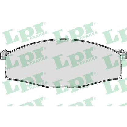 Photo Brake Pad Set, disc brake LPR 05P451