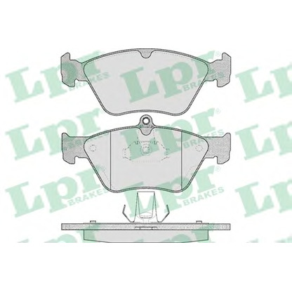 Photo Brake Pad Set, disc brake LPR 05P465