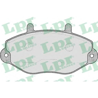 Photo Brake Pad Set, disc brake LPR 05P482