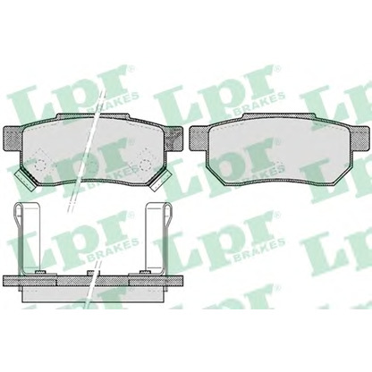 Photo Brake Pad Set, disc brake LPR 05P507