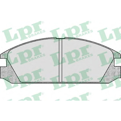 Photo Brake Pad Set, disc brake LPR 05P552