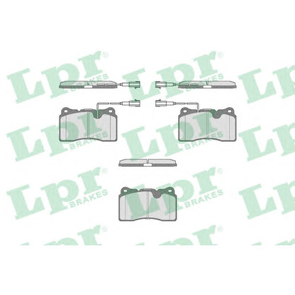 Photo Brake Pad Set, disc brake LPR 05P674