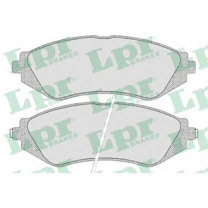 Photo Brake Pad Set, disc brake LPR 05P682