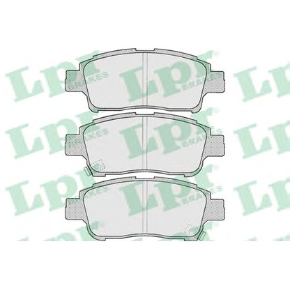 Photo Brake Pad Set, disc brake LPR 05P700