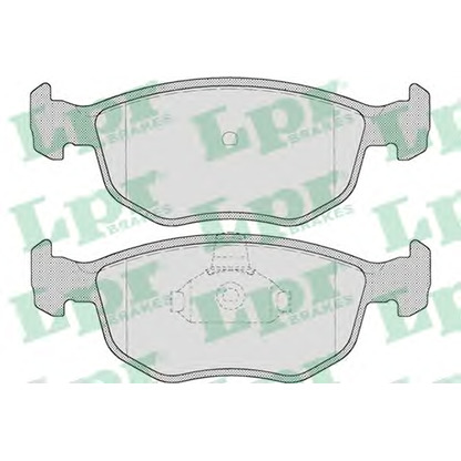 Photo Brake Pad Set, disc brake LPR 05P715