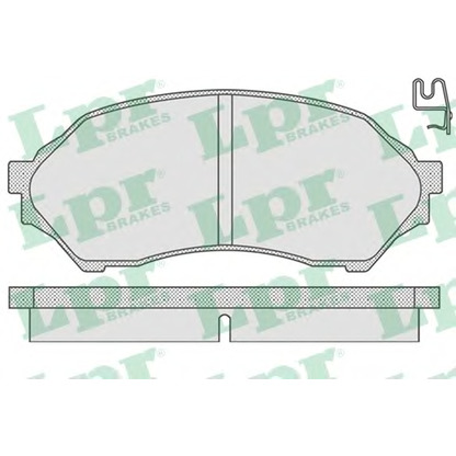 Foto Kit pastiglie freno, Freno a disco LPR 05P813