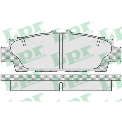 Photo Brake Pad Set, disc brake LPR 05P943