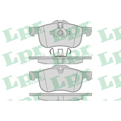 Photo Brake Pad Set, disc brake LPR 05P952